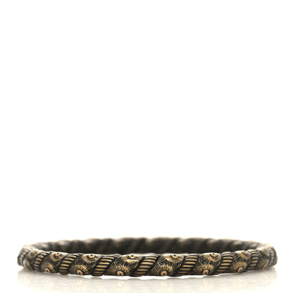 Saint Laurent Twist Bangle Bracelet Brass 3 of 4