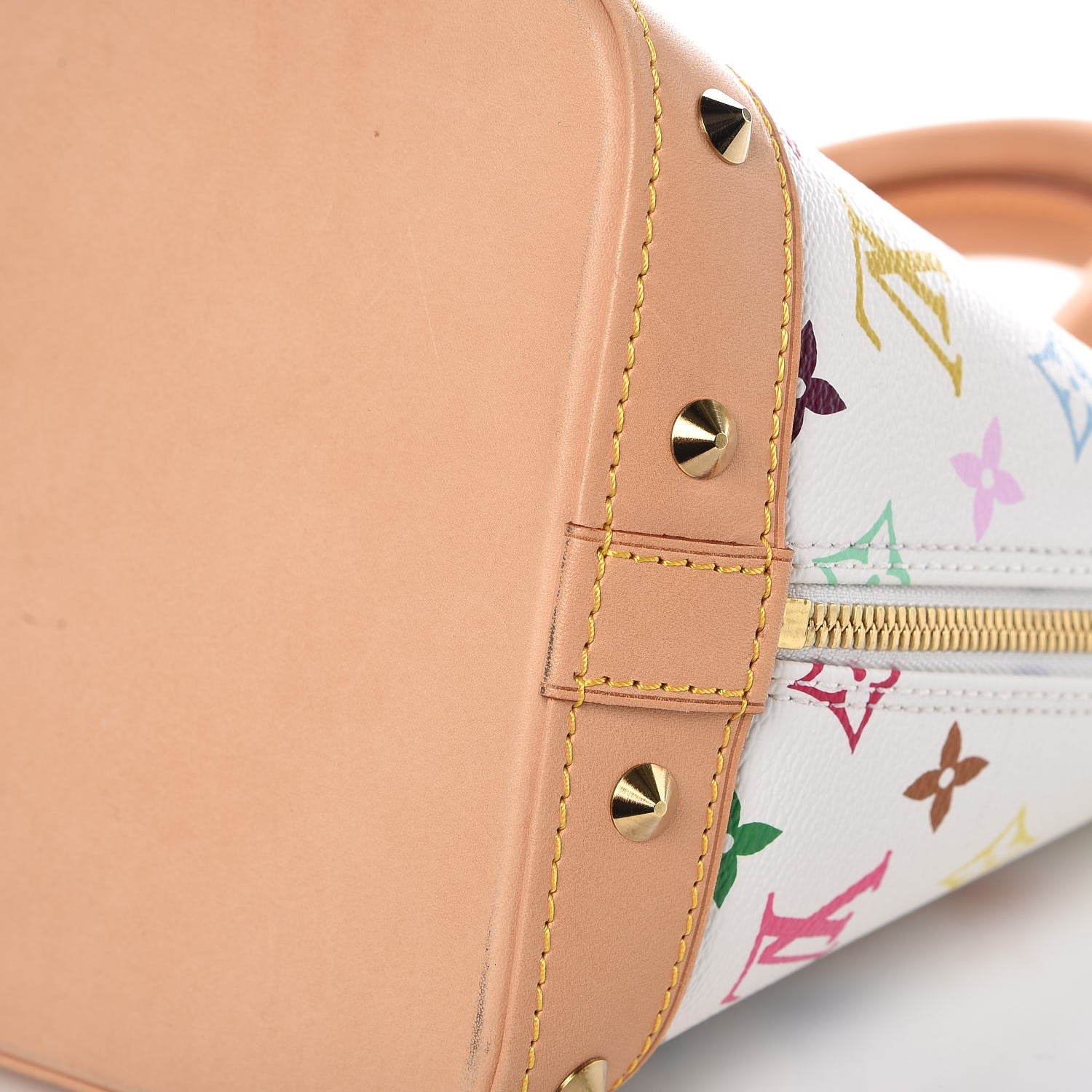 Louis Vuitton Monogram Multicolor Alma White 10 of 10