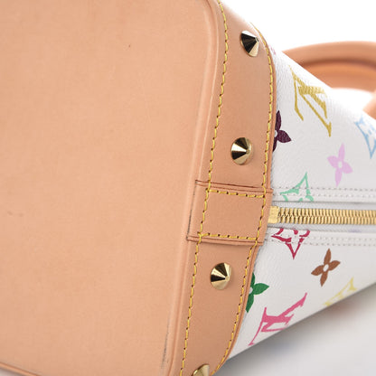 Louis Vuitton Monogram Multicolor Alma White 10 of 10