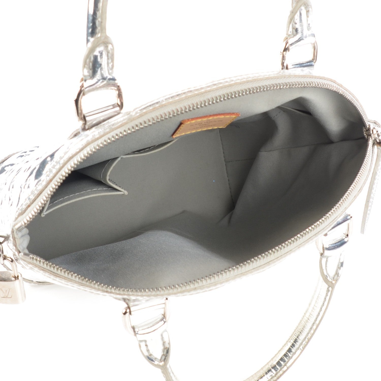 Louis Vuitton Monogram Miroir Lockit Silver 5 of 7
