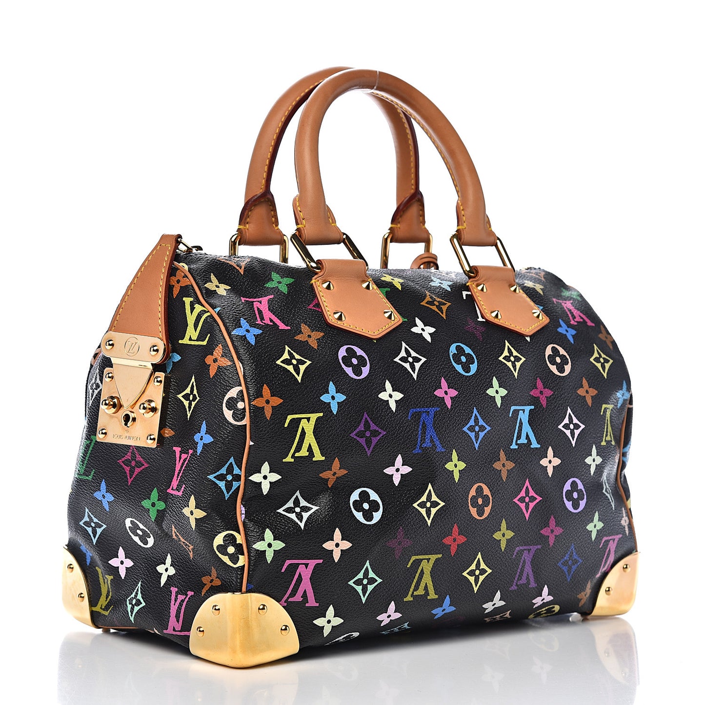 Monogram Multicolor Speedy 30 Black