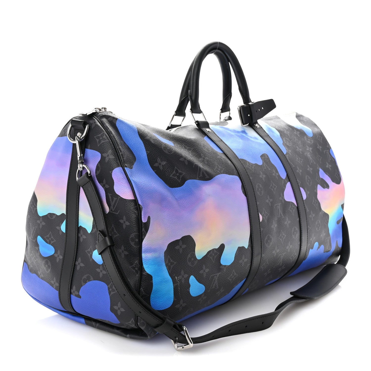 Louis Vuitton Sunset Monogram Eclipse Keepall Bandouliere 55 2 of 8