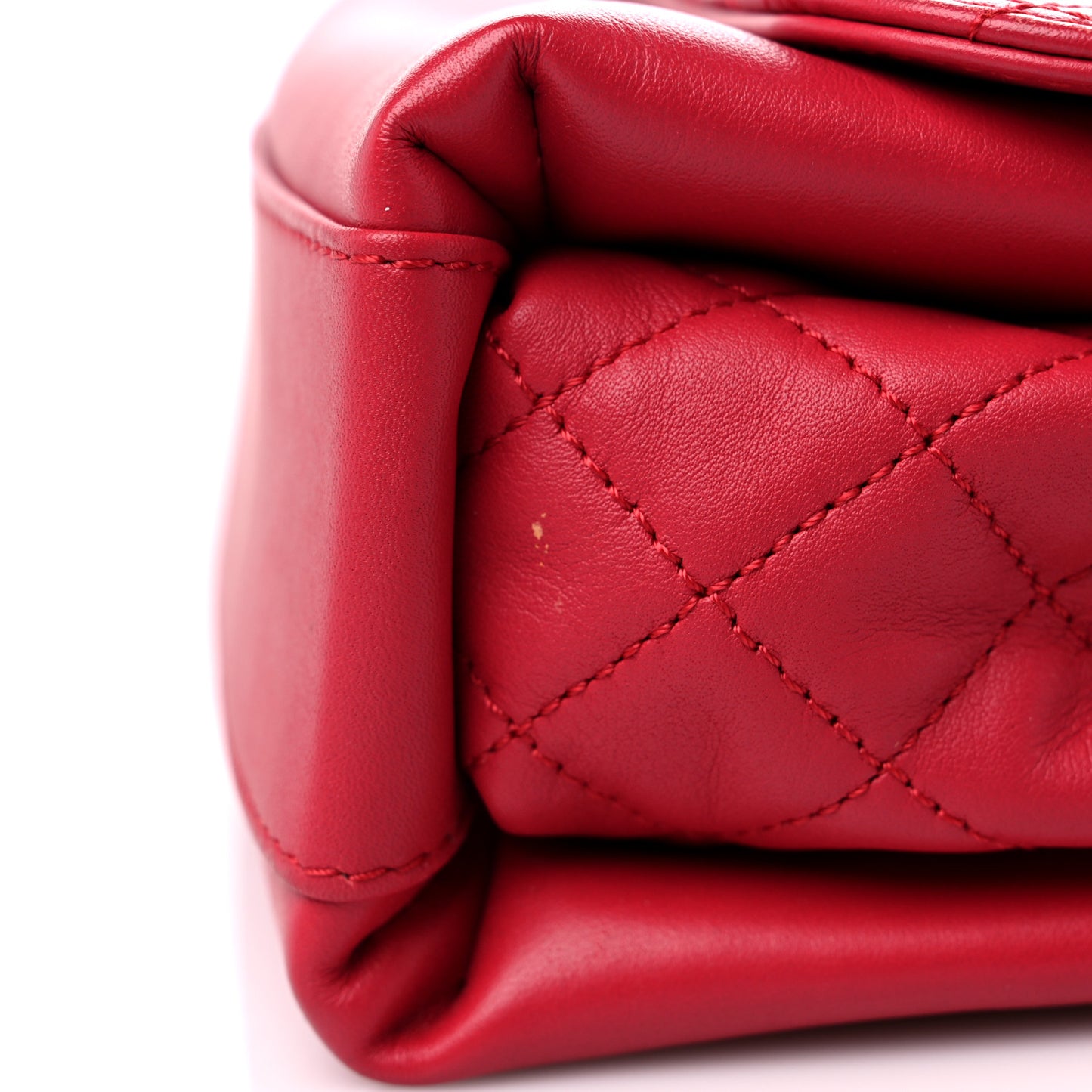 Calfskin Mini Tramezzo Flap Red
