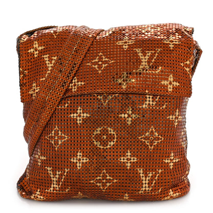 Louis Vuitton Monogram Mesh Metal Frances Gold 1 of 9