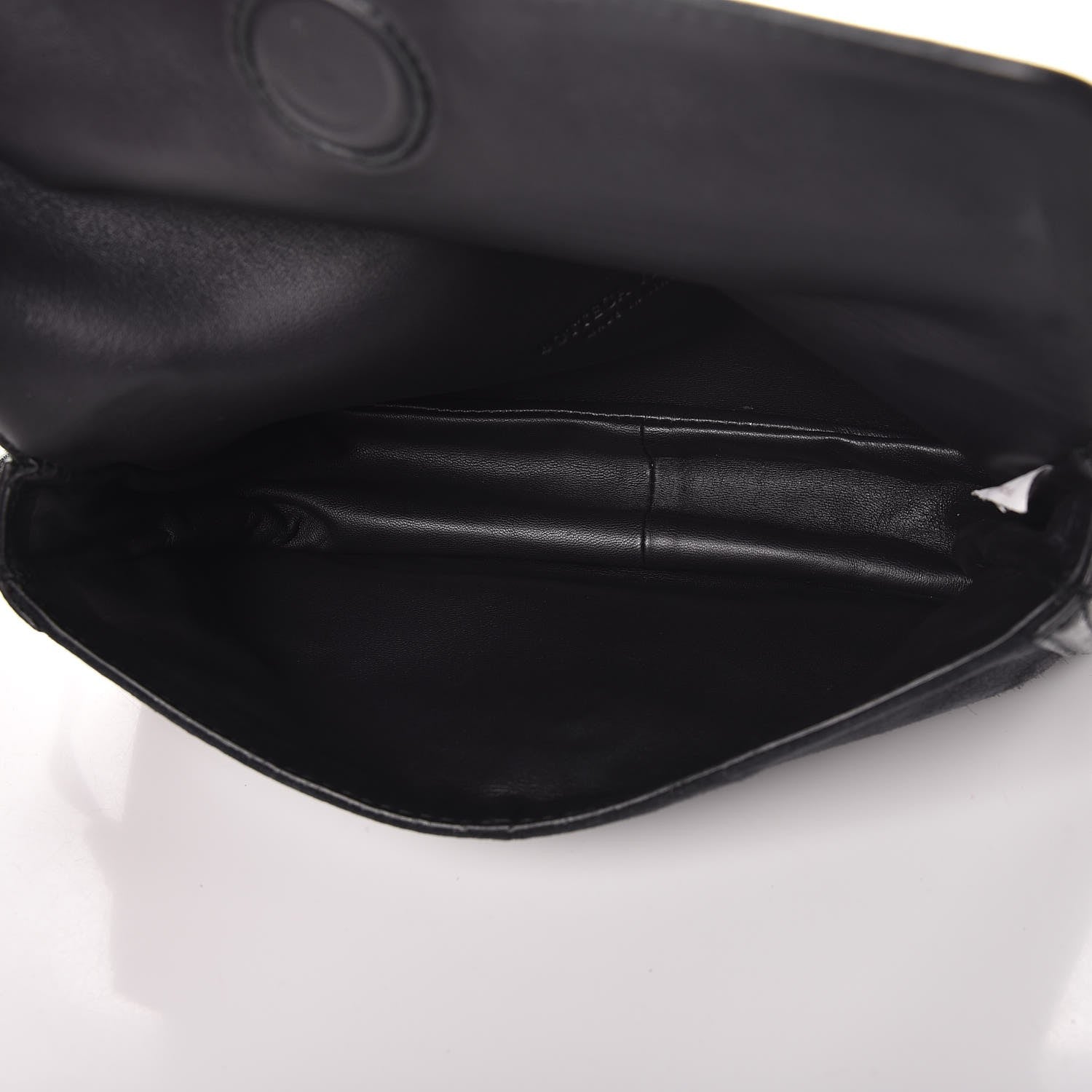 Bottega Veneta Suede Shiny Micro Intreccio Shoulder Bag Dark Navy 5 of 7