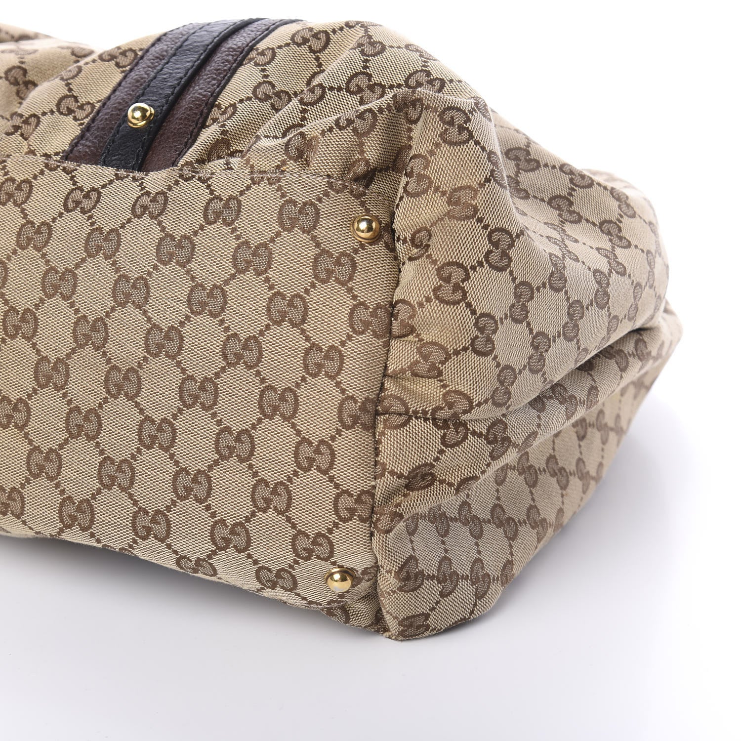 Gucci Monogram Medium Interlocking Icon Tote Dark Brown 9 of 9