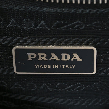 Prada Tessuto Nylon Soft Calf Tote Black 5 of 9