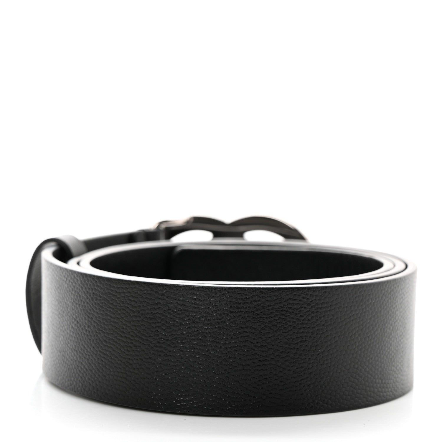 Chanel Caviar CC Logo Belt 80 32 Black 2 of 10
