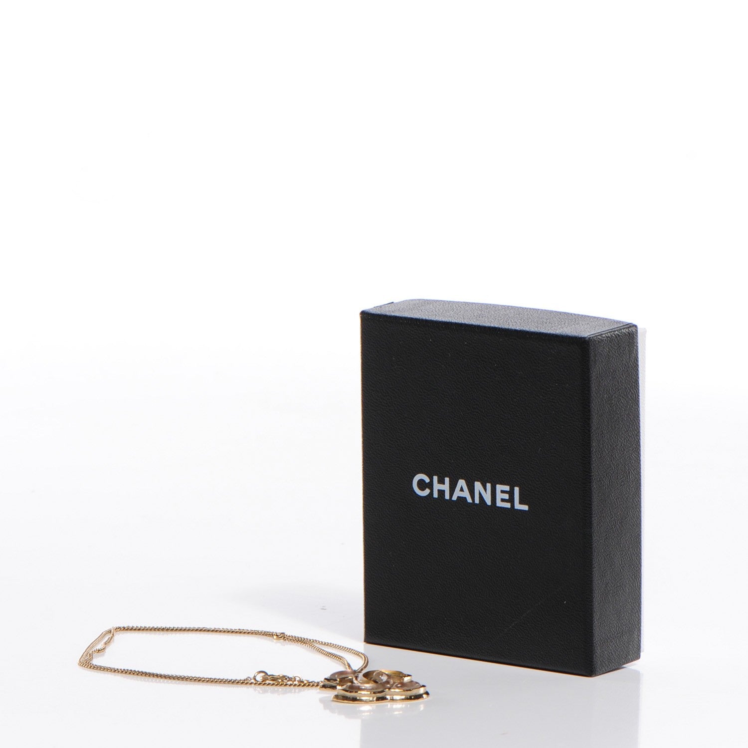 Chanel Gripoix CC Necklace Gold 4 of 4