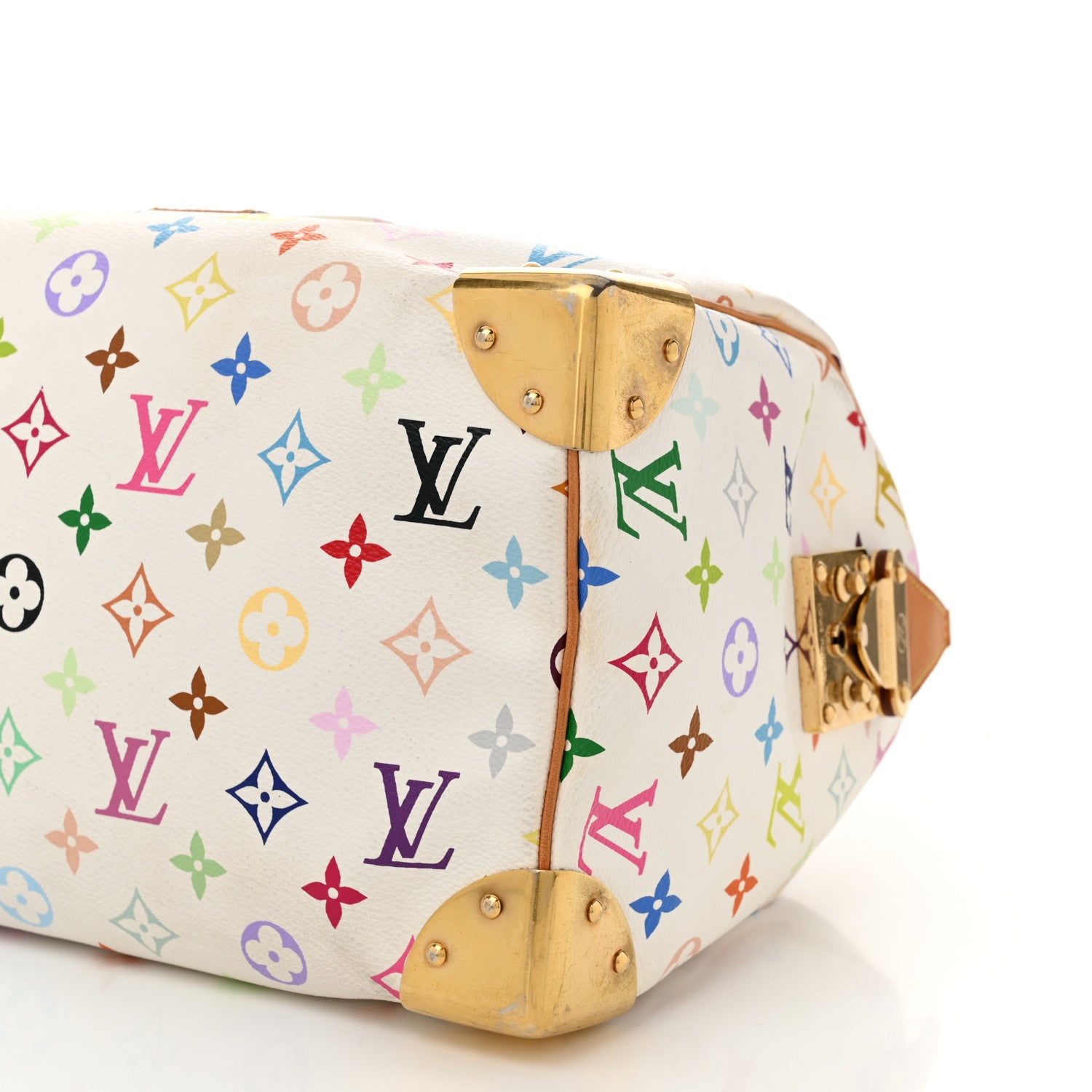 Louis Vuitton Monogram Multicolor Speedy 30 White 9 of 9