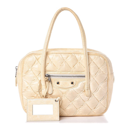 Balenciaga Chevre Quilted Matelasse Ivory 1 of 14