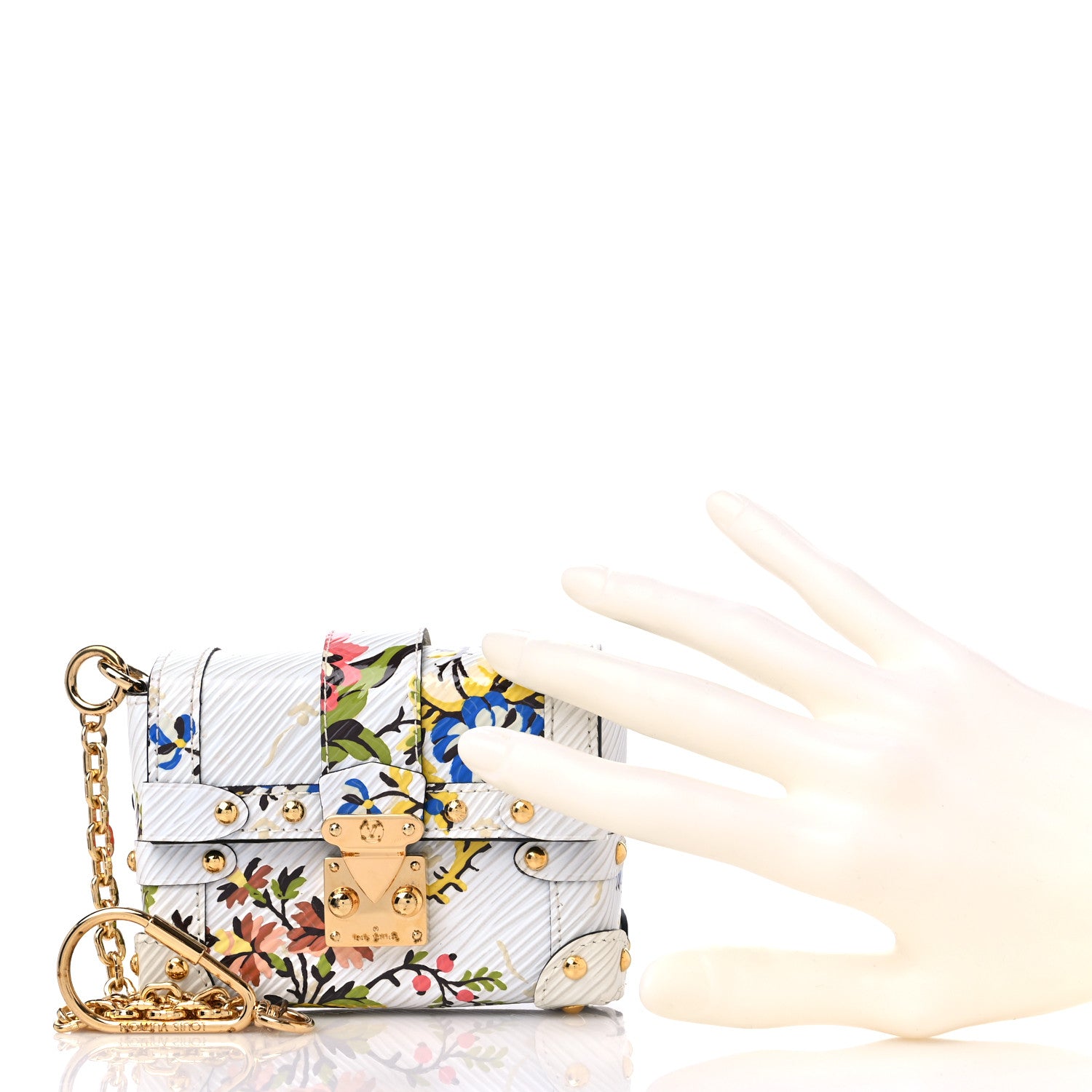 Louis Vuitton Epi Romantic Blossom Essential Trunk White 2 of 10