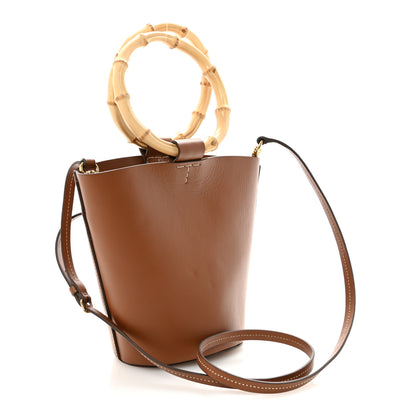 Miu Miu Nappa City Sport Bucket Bag Cognac 4 of 10