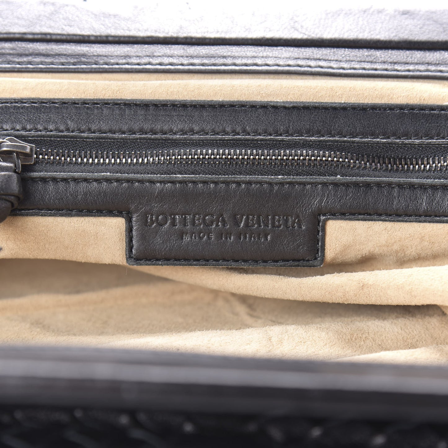 Nappa Intrecciato Doctor Bag Black