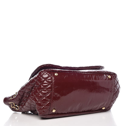 Chanel Vinyl Medium Rock and Chain Flap Bordeaux 4 of 9