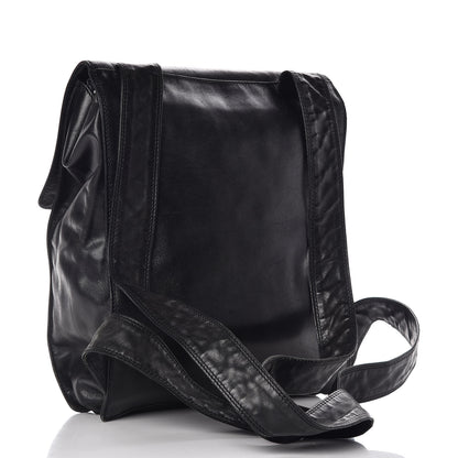 Chanel Lambskin CC Backpack Black 3 of 17