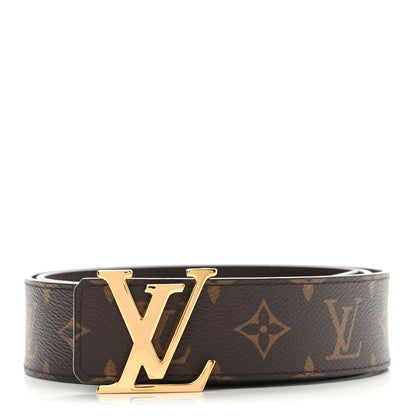 Louis Vuitton Monogram 40mm LV Initiales Belt 90 36 1 of 5
