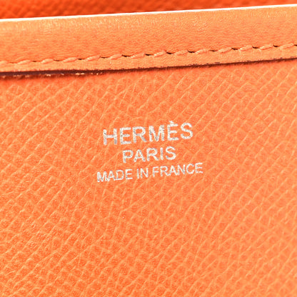 Hermes Epsom Evelyne III PM Orange 12 of 15