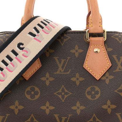 Louis Vuitton Monogram Speedy Bandouliere 20 Black 7 of 11