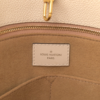 Louis Vuitton Empreinte Monogram Giant Onthego GM Creme 6 of 12