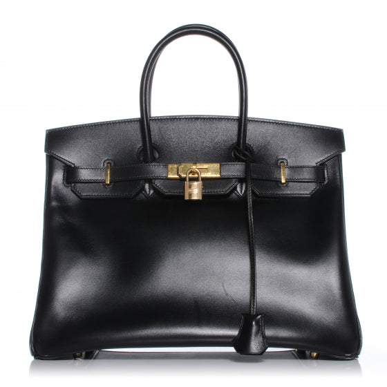 Box Birkin 35 Black