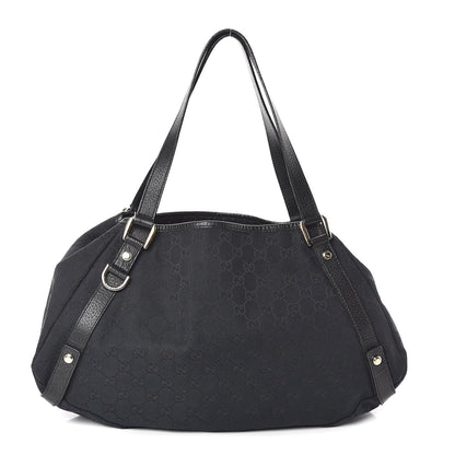 Gucci Monogram Medium Abbey Shoulder Bag Black 1 of 9