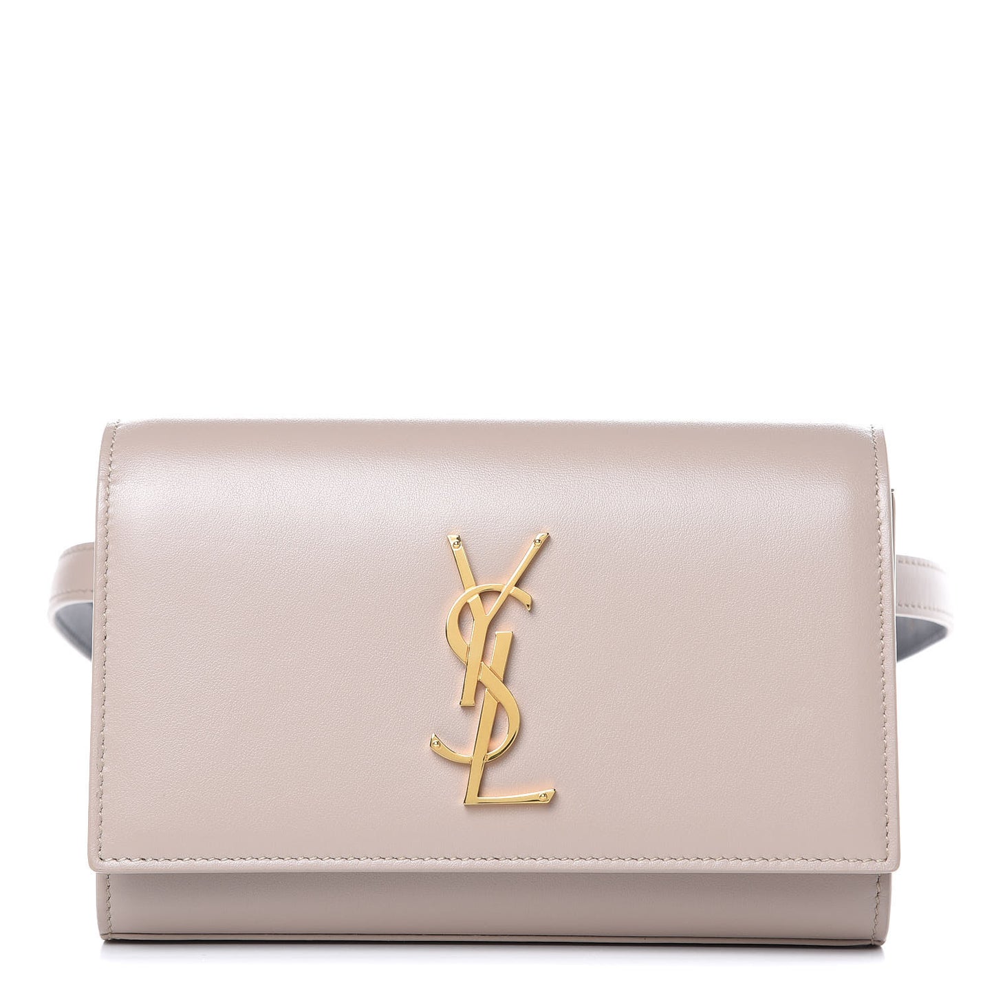 Smooth Calfskin Monogram Kate Belt Bag Natural