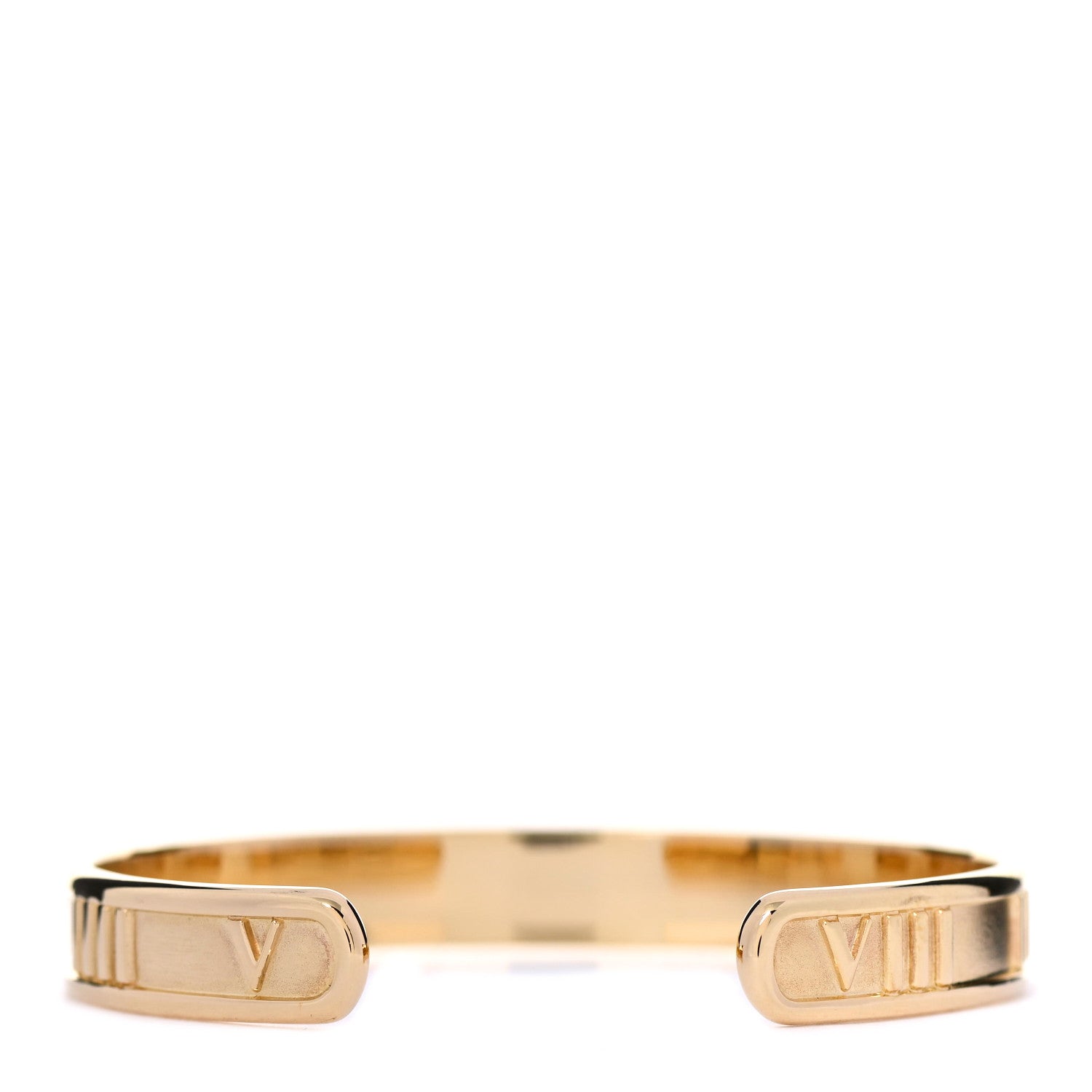 Tiffany 18K Yellow Gold Atlas Cuff Bracelet 3 of 5