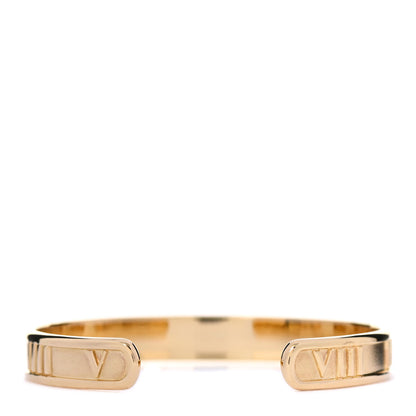 Tiffany 18K Yellow Gold Atlas Cuff Bracelet 3 of 5