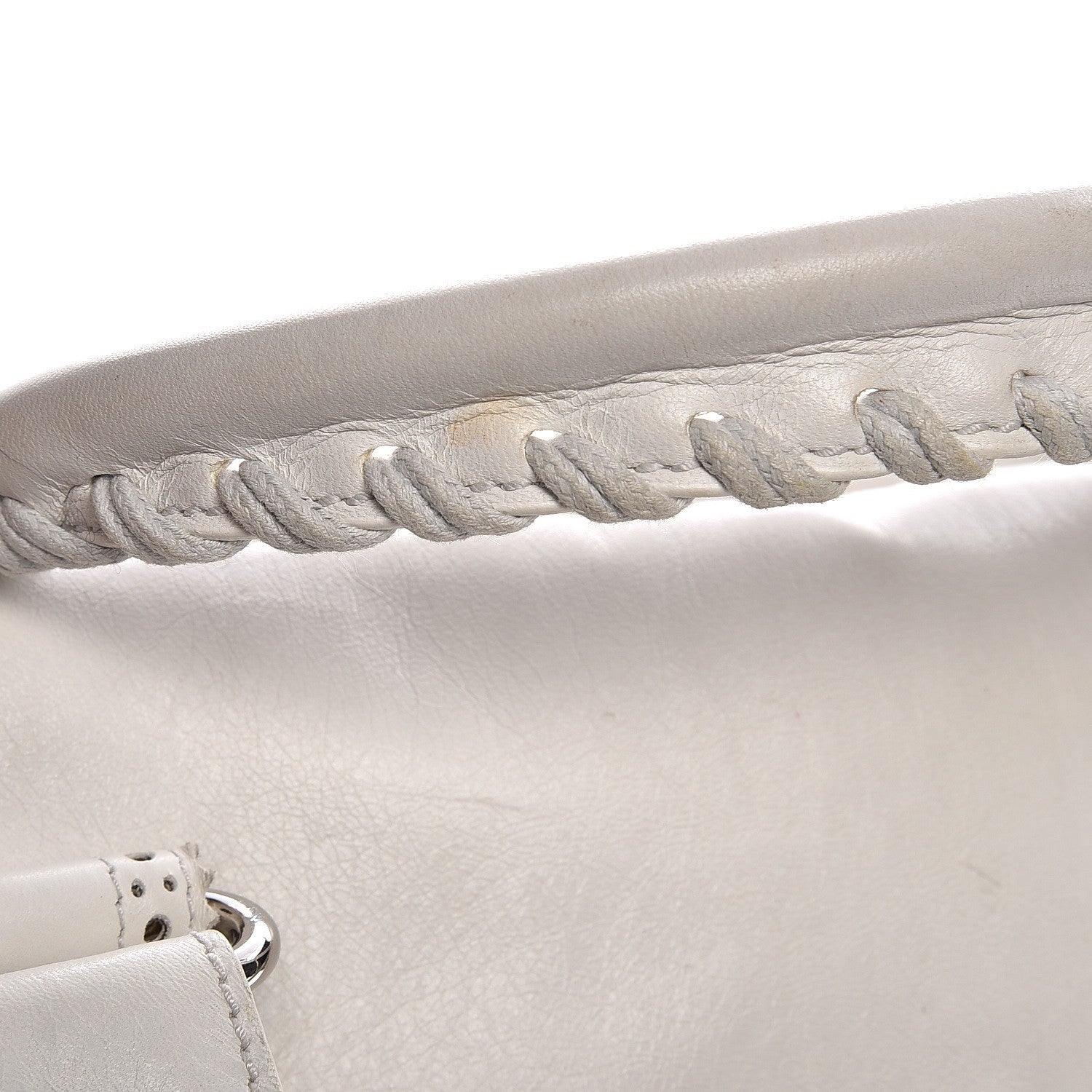 Balenciaga Agneau Giant Brogues Hardware Mid Day White 16 of 22