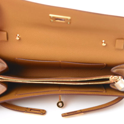 Hermes Epsom Kelly Wallet To Go Sesame 5 of 11