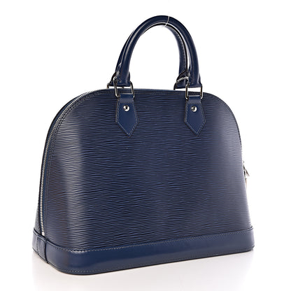 Louis Vuitton Epi Alma PM Indigo 3 of 11