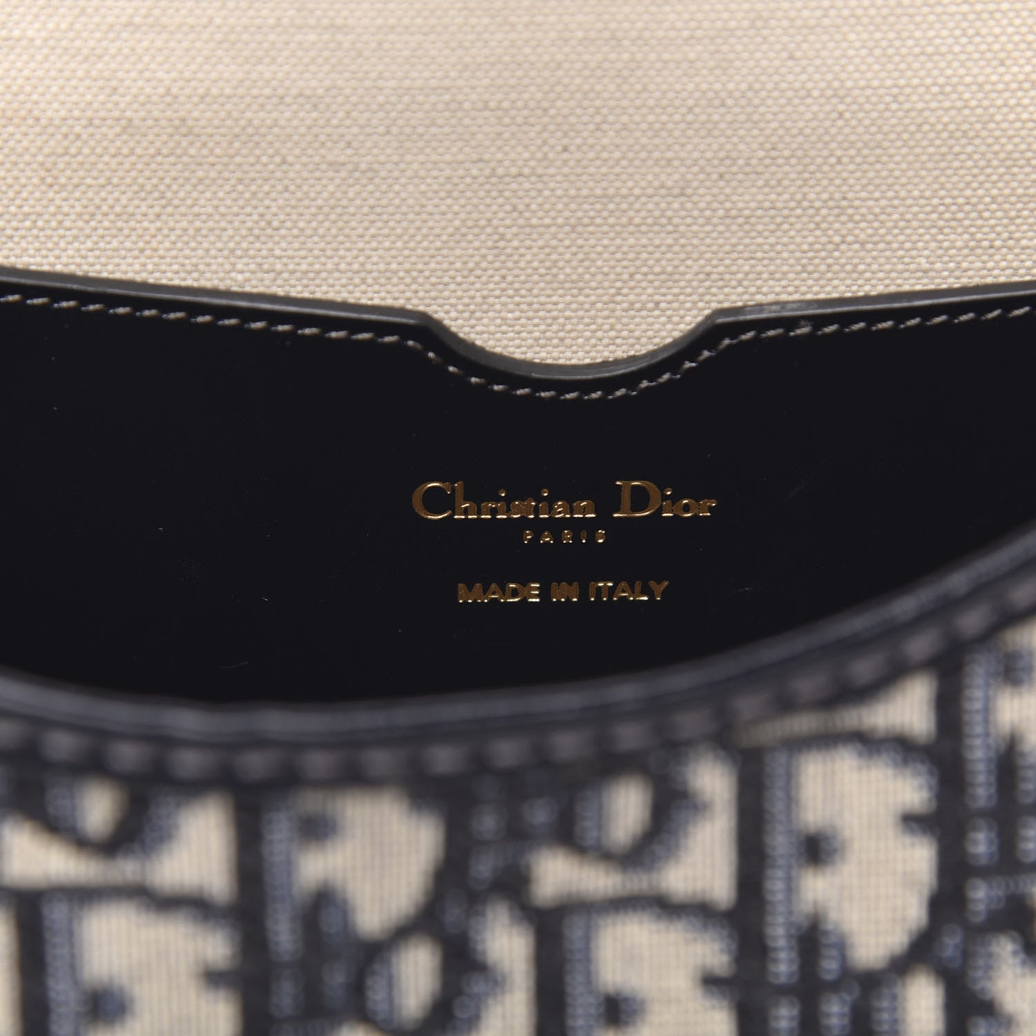 Christian Dior Oblique Crossbody Navy Blue 6 of 16