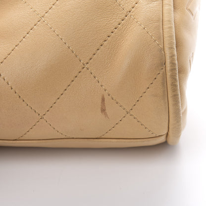 Chanel Lambskin Stitched Medium Ultimate Soft Tote Beige 11 of 14