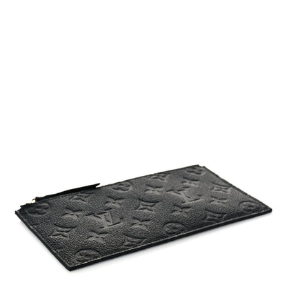 Louis Vuitton Empreinte Felicie Chain Wallet Zippered Insert Black 4 of 11