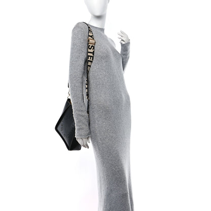 Stella McCartney Eco Alter Nappa Perforated Logo Mini Crossbody Black 3 of 10