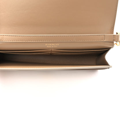 Givenchy Smooth Calfskin Gradient Effect 4G Wallet on Chain Dust Grey 4 of 11