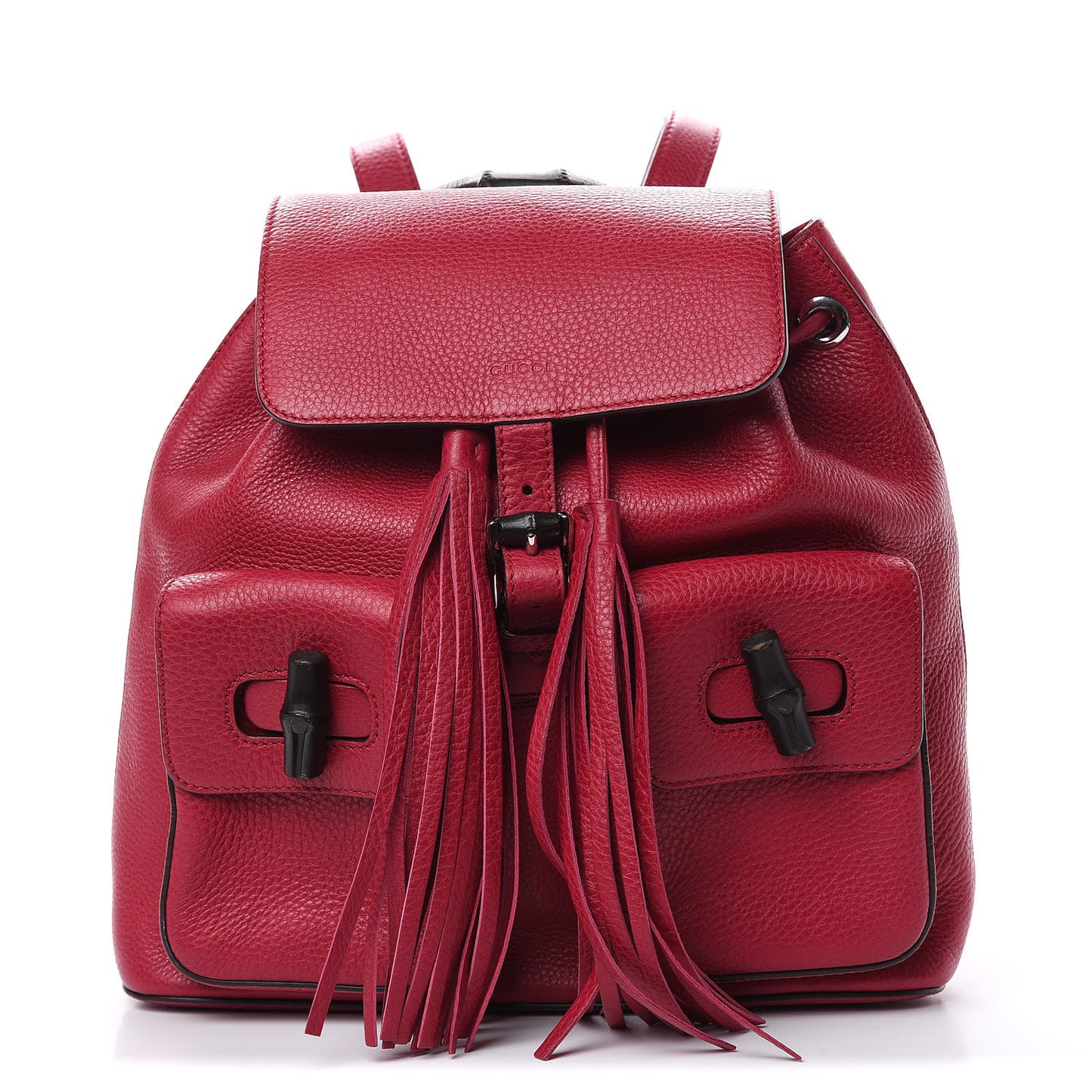 Cellarius Calfskin Medium Bamboo Backpack Petunia