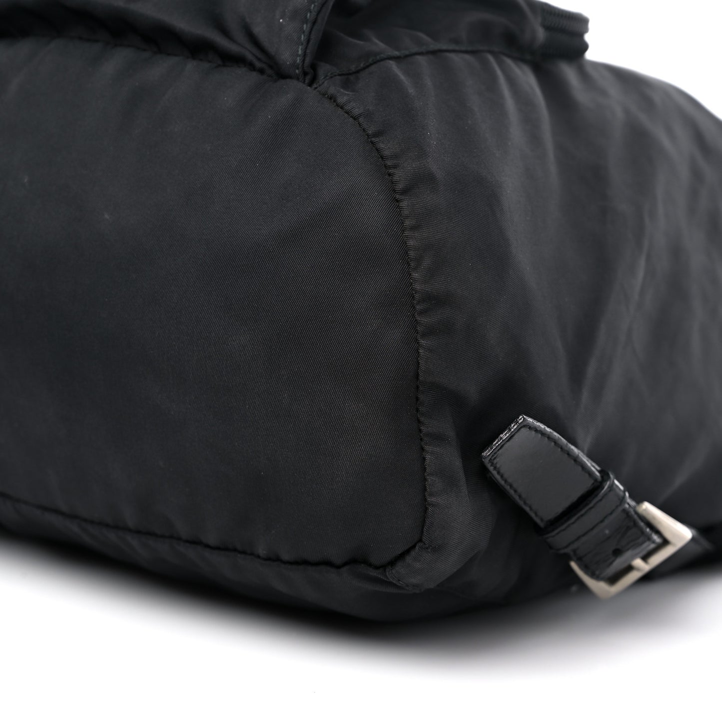 Tessuto Nylon Vela Cinch Backpack Black