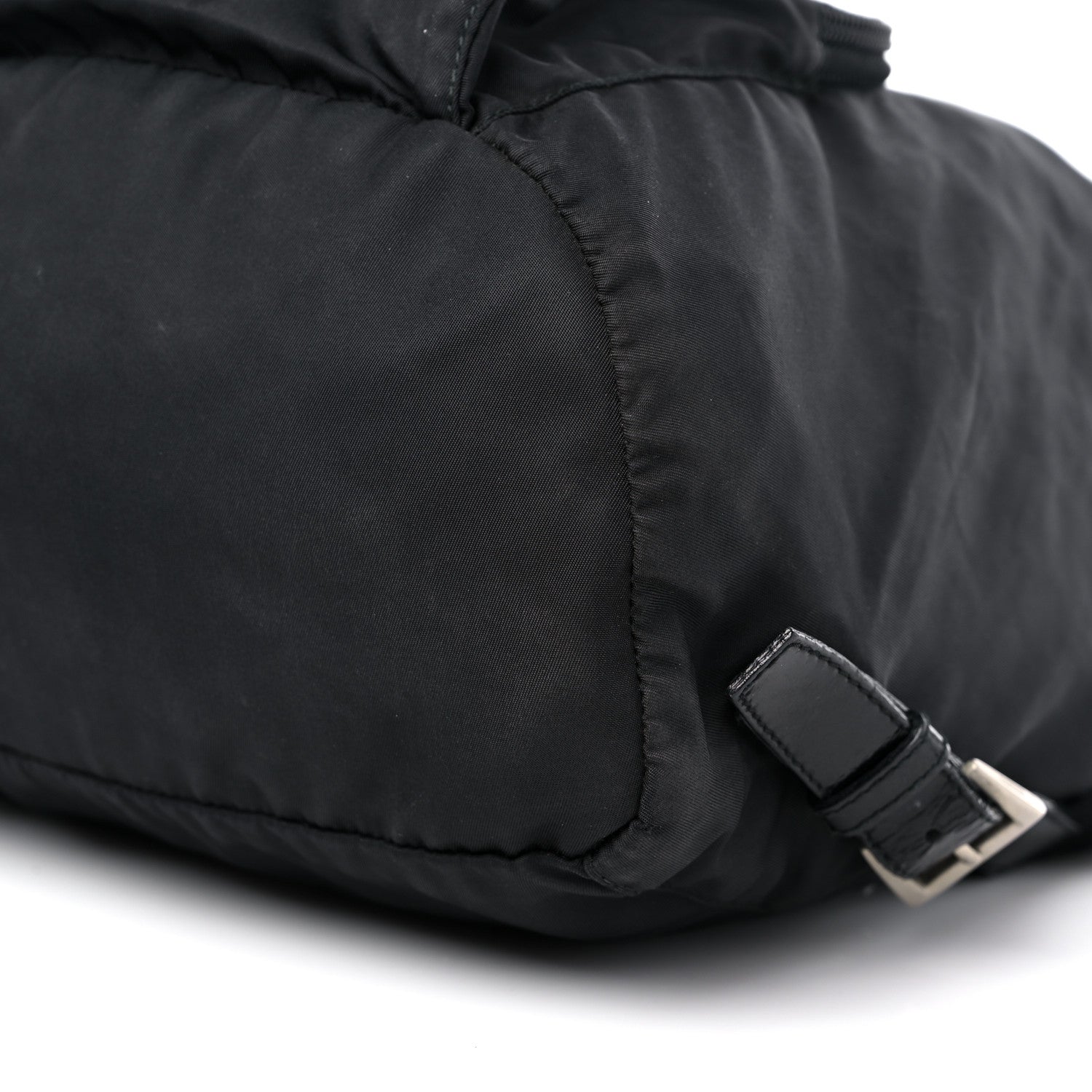 Prada Tessuto Nylon Vela Cinch Backpack Black 8 of 16