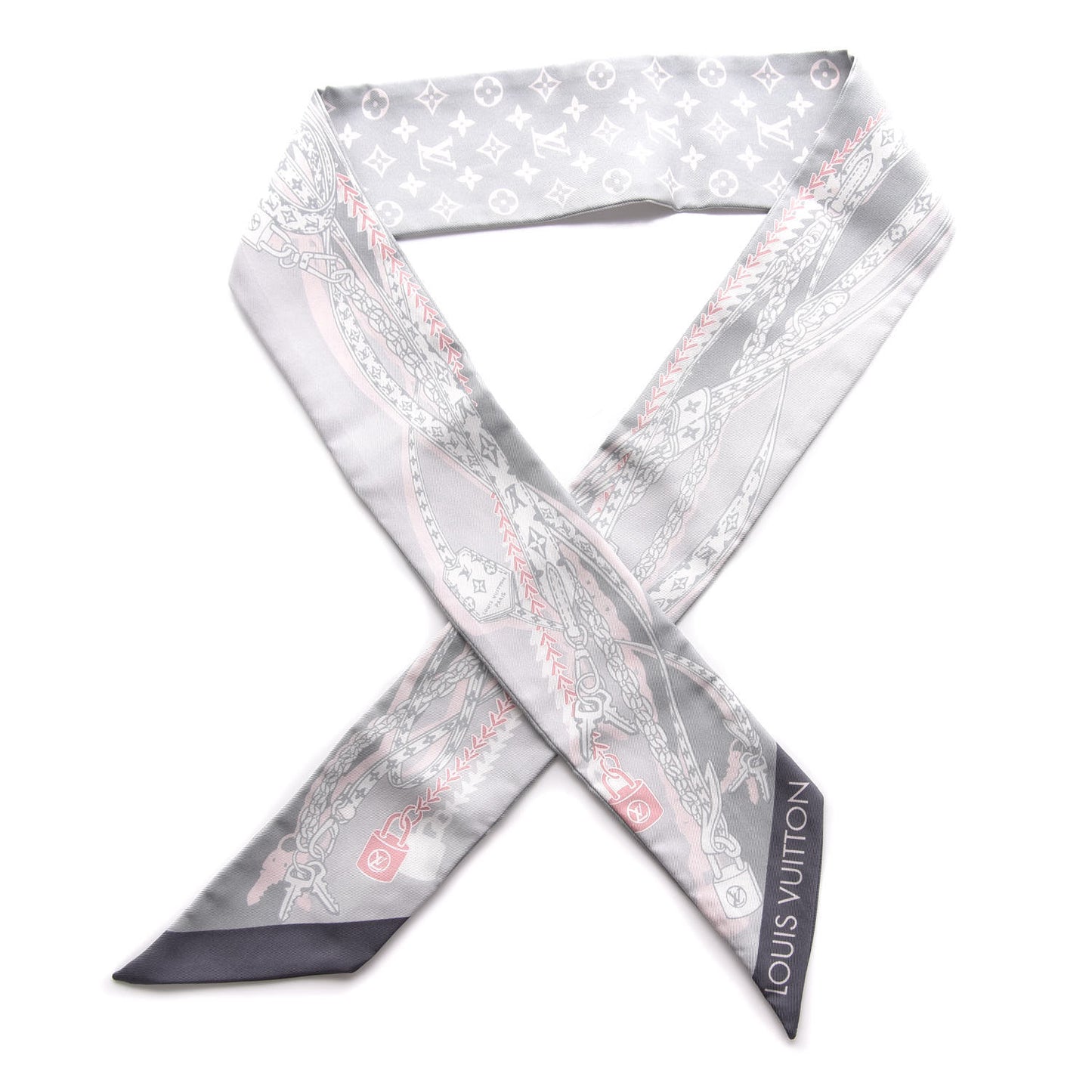Silk Dreamonogram Bandeau Grey