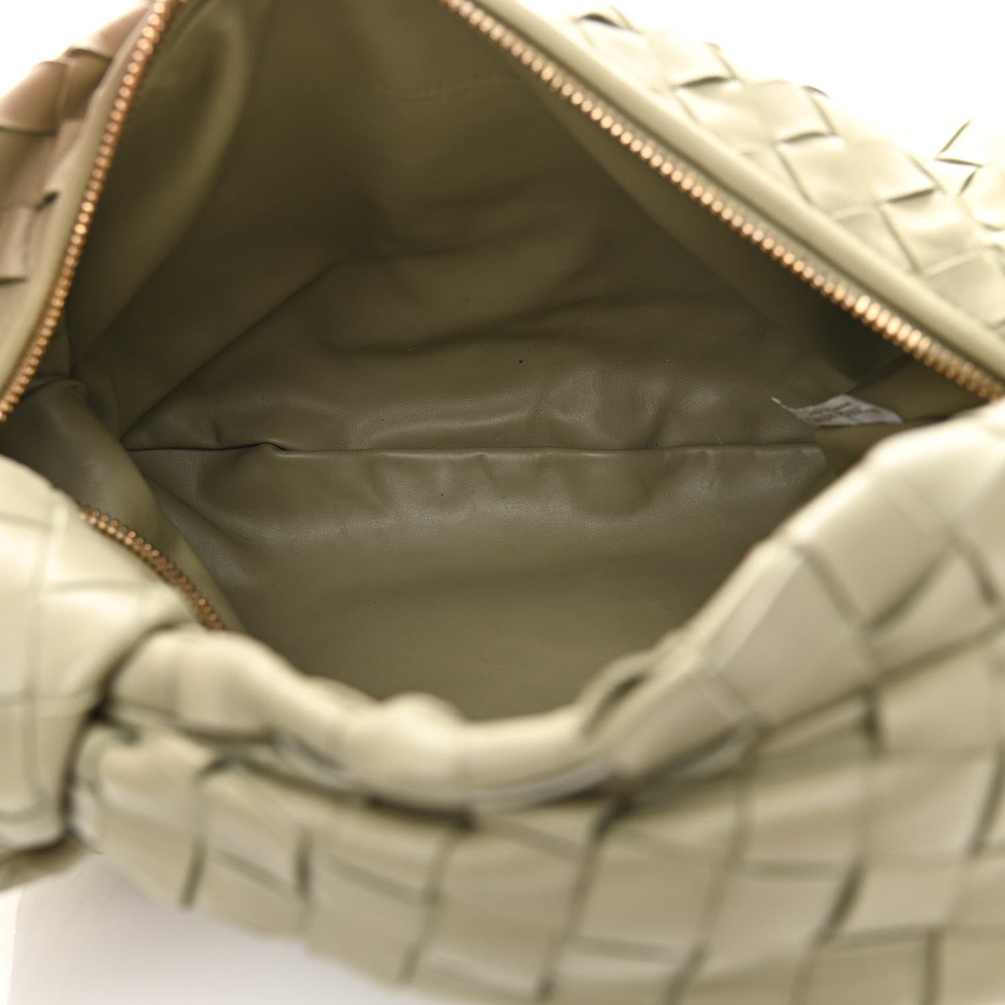 Nappa Intrecciato Teen Jodie Hobo Travertine
