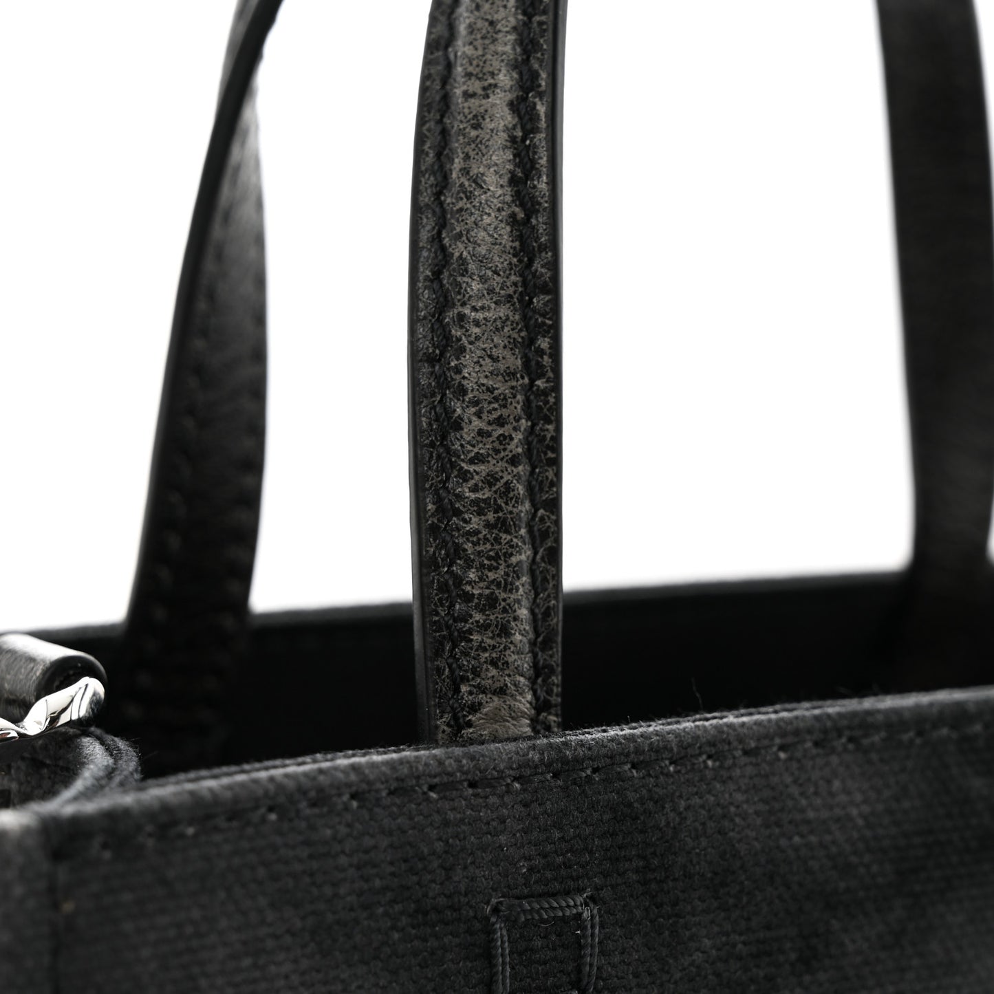 Canvas Mini G-Tote Dark Grey