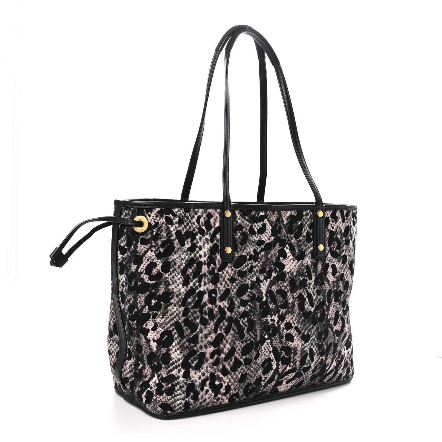 MCM Medium Project Reversible Shopper Tote Black 11 of 15