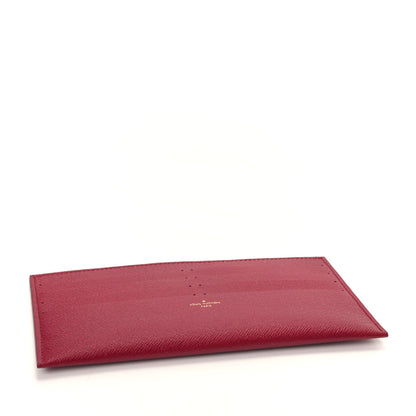 Louis Vuitton Calfskin Felicie Card Holder Insert Fuchsia 4 of 6