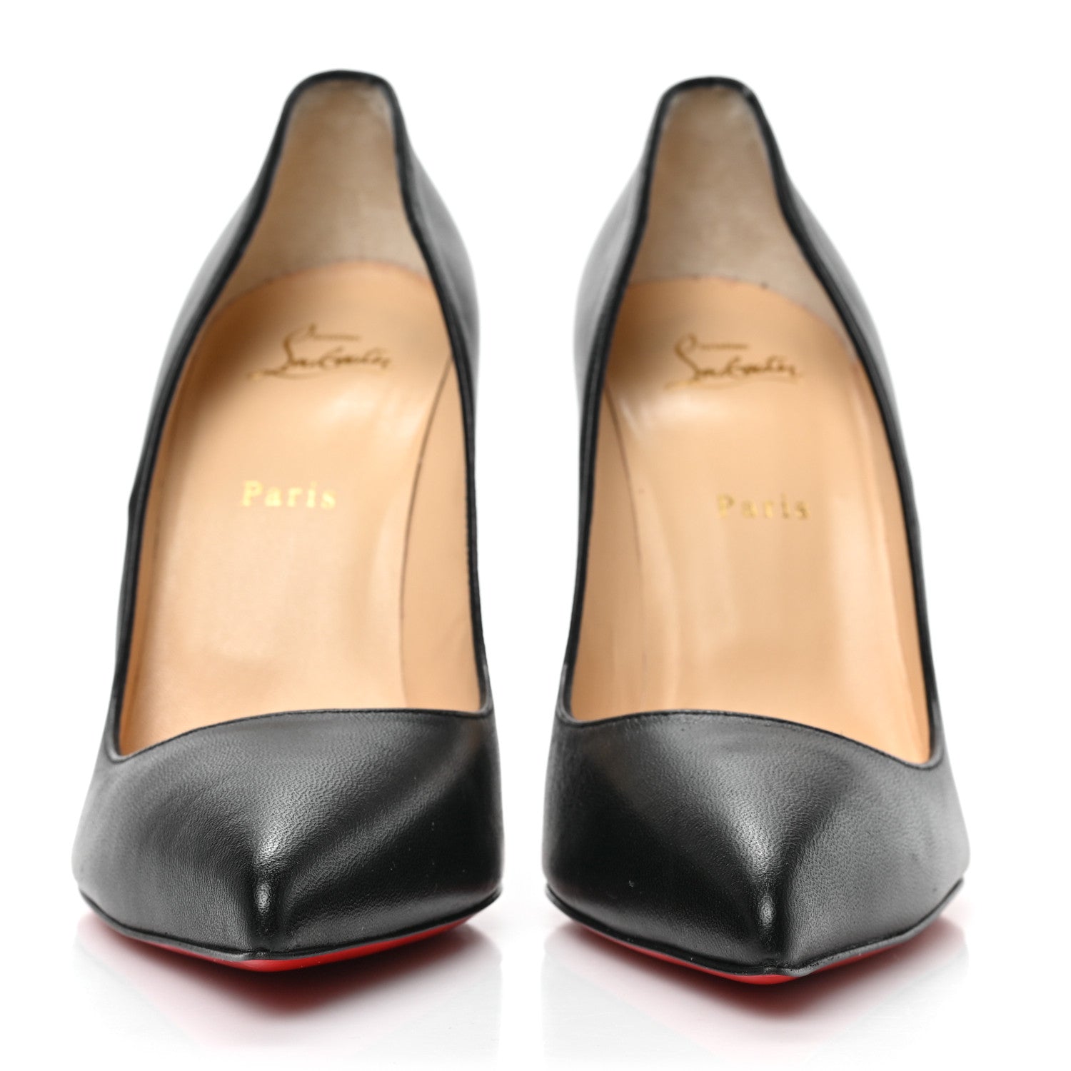 Christian Louboutin Shiny Nappa Pigalle Follies 100 Pumps 41 Black 2 of 8