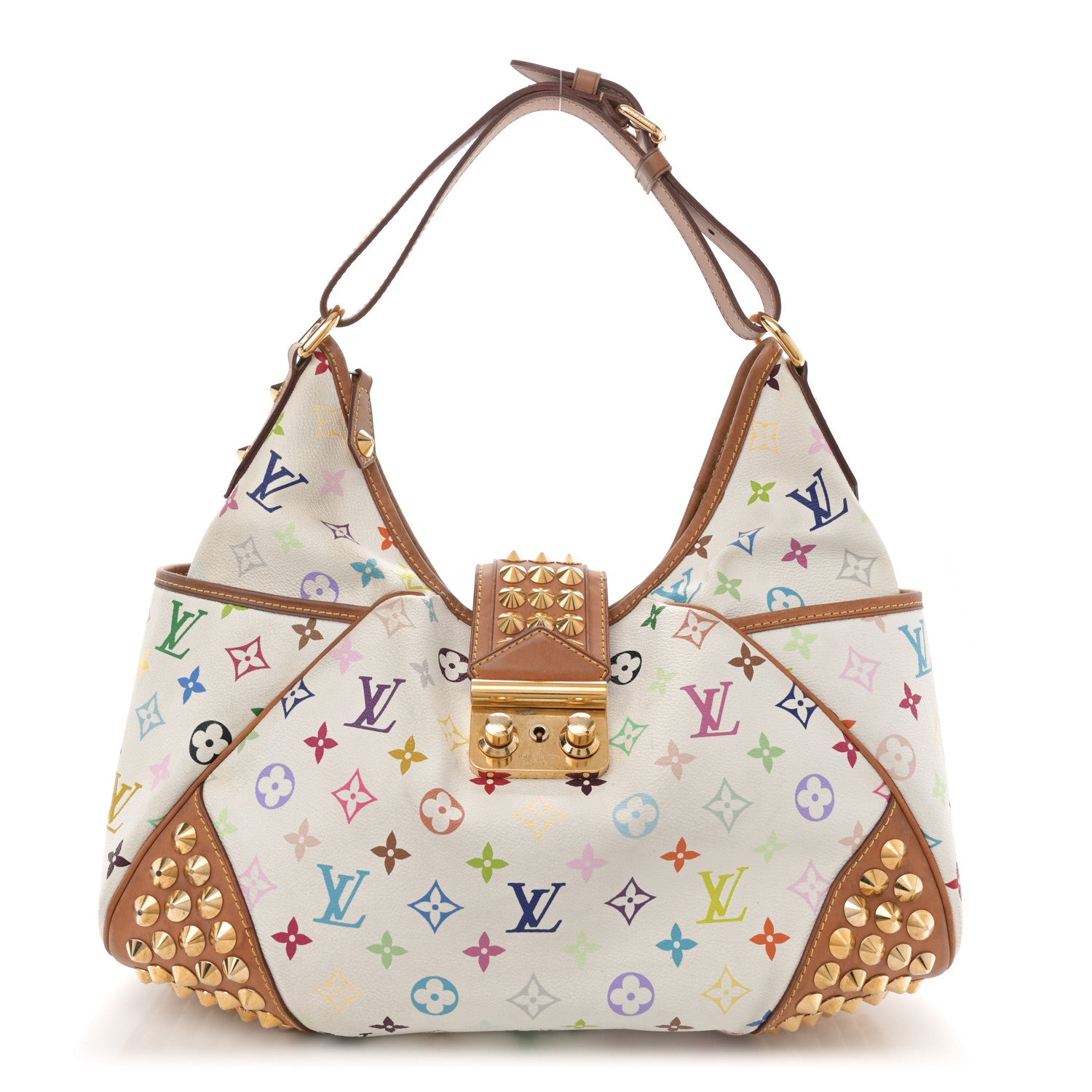 Louis Vuitton Monogram Multicolor Chrissie White 1 of 12