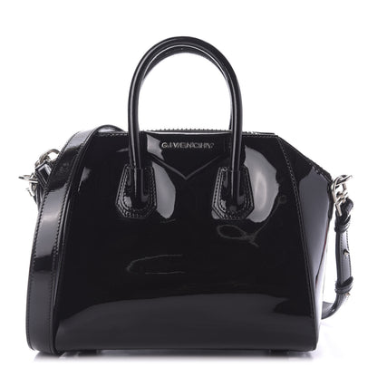 Givenchy Patent Calfskin Mini Antigona Black 1 of 9