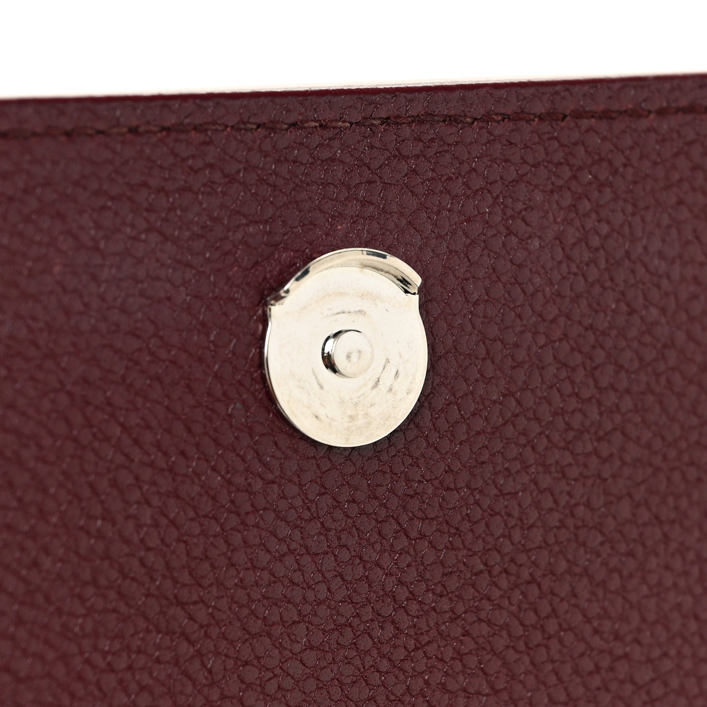 Calfskin Monogram Medium Sunset Satchel Rouge Legion