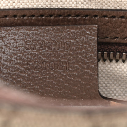 Gucci Soft GG Supreme Monogram Medium Ophidia Belt Bag Dark Brown 7 of 10